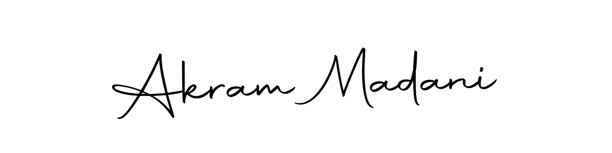 Similarly Autography-DOLnW is the best handwritten signature design. Signature creator online .You can use it as an online autograph creator for name Akram Madani. Akram Madani signature style 10 images and pictures png