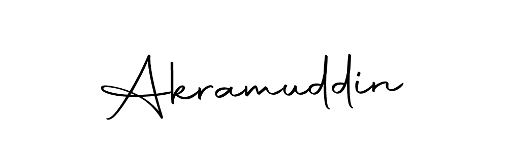 You should practise on your own different ways (Autography-DOLnW) to write your name (Akramuddin) in signature. don't let someone else do it for you. Akramuddin signature style 10 images and pictures png
