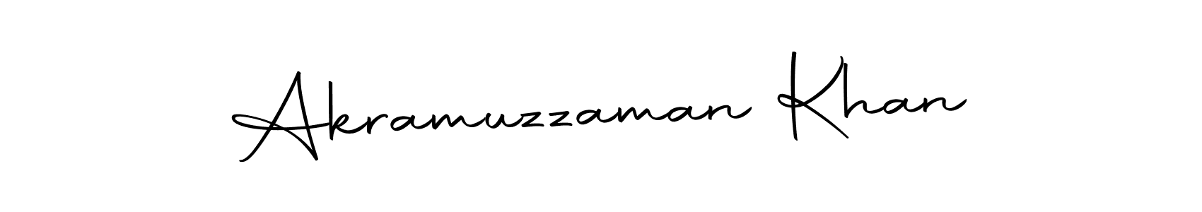 You should practise on your own different ways (Autography-DOLnW) to write your name (Akramuzzaman Khan) in signature. don't let someone else do it for you. Akramuzzaman Khan signature style 10 images and pictures png