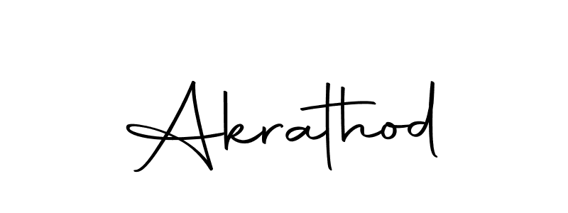You can use this online signature creator to create a handwritten signature for the name Akrathod. This is the best online autograph maker. Akrathod signature style 10 images and pictures png