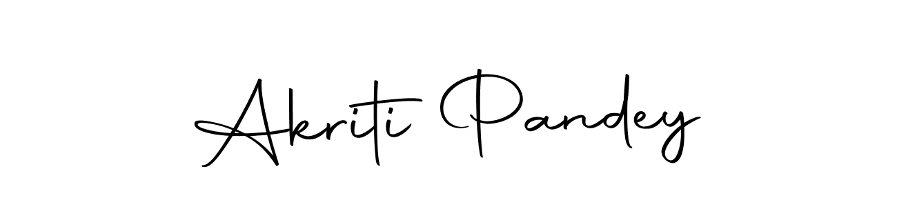 Make a beautiful signature design for name Akriti Pandey. With this signature (Autography-DOLnW) style, you can create a handwritten signature for free. Akriti Pandey signature style 10 images and pictures png