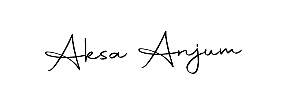 Autography-DOLnW is a professional signature style that is perfect for those who want to add a touch of class to their signature. It is also a great choice for those who want to make their signature more unique. Get Aksa Anjum name to fancy signature for free. Aksa Anjum signature style 10 images and pictures png