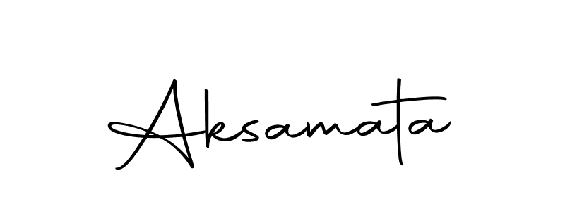 Make a beautiful signature design for name Aksamata. Use this online signature maker to create a handwritten signature for free. Aksamata signature style 10 images and pictures png