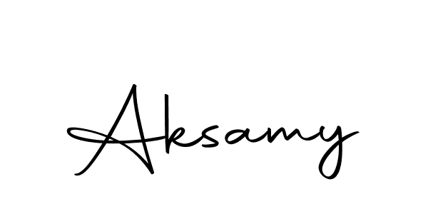 How to make Aksamy name signature. Use Autography-DOLnW style for creating short signs online. This is the latest handwritten sign. Aksamy signature style 10 images and pictures png
