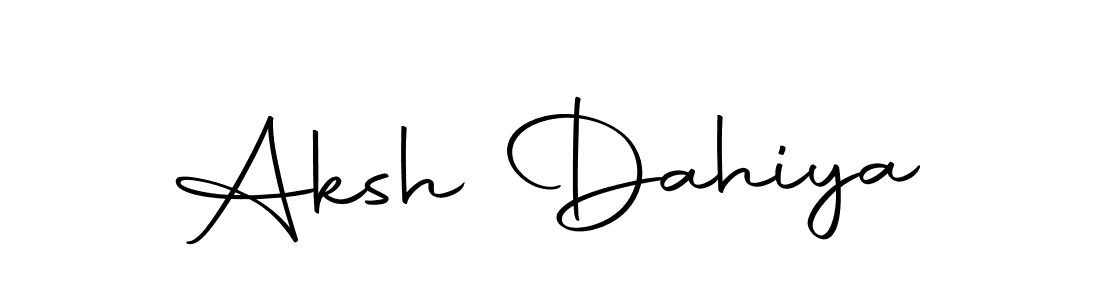 Similarly Autography-DOLnW is the best handwritten signature design. Signature creator online .You can use it as an online autograph creator for name Aksh Dahiya. Aksh Dahiya signature style 10 images and pictures png