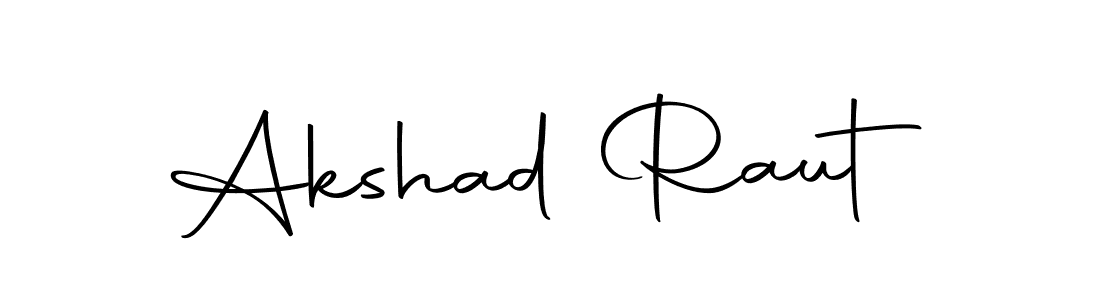 Similarly Autography-DOLnW is the best handwritten signature design. Signature creator online .You can use it as an online autograph creator for name Akshad Raut. Akshad Raut signature style 10 images and pictures png