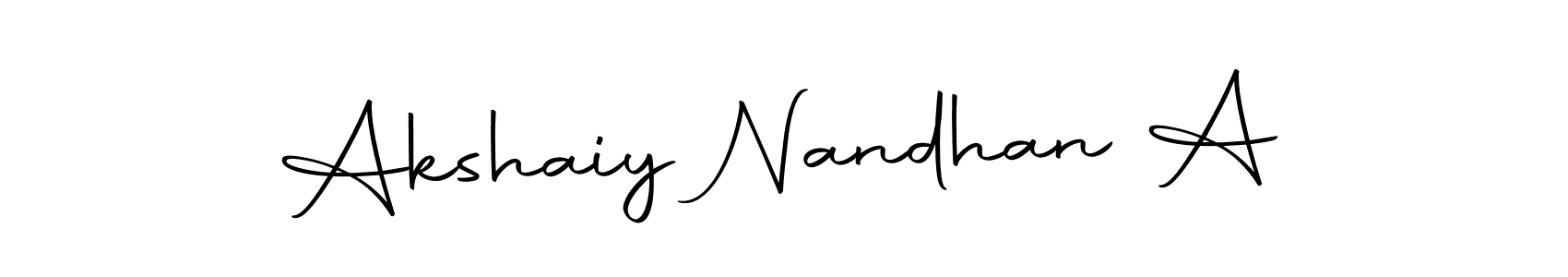 It looks lik you need a new signature style for name Akshaiy Nandhan A. Design unique handwritten (Autography-DOLnW) signature with our free signature maker in just a few clicks. Akshaiy Nandhan A signature style 10 images and pictures png