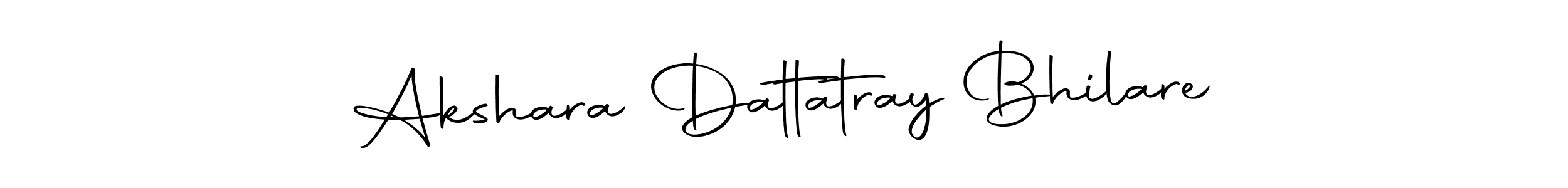 Make a beautiful signature design for name Akshara Dattatray Bhilare. With this signature (Autography-DOLnW) style, you can create a handwritten signature for free. Akshara Dattatray Bhilare signature style 10 images and pictures png