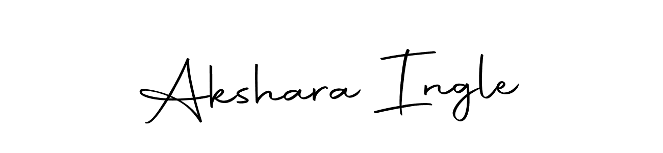 Also we have Akshara Ingle name is the best signature style. Create professional handwritten signature collection using Autography-DOLnW autograph style. Akshara Ingle signature style 10 images and pictures png