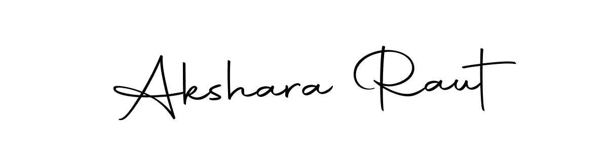 Also we have Akshara Raut name is the best signature style. Create professional handwritten signature collection using Autography-DOLnW autograph style. Akshara Raut signature style 10 images and pictures png