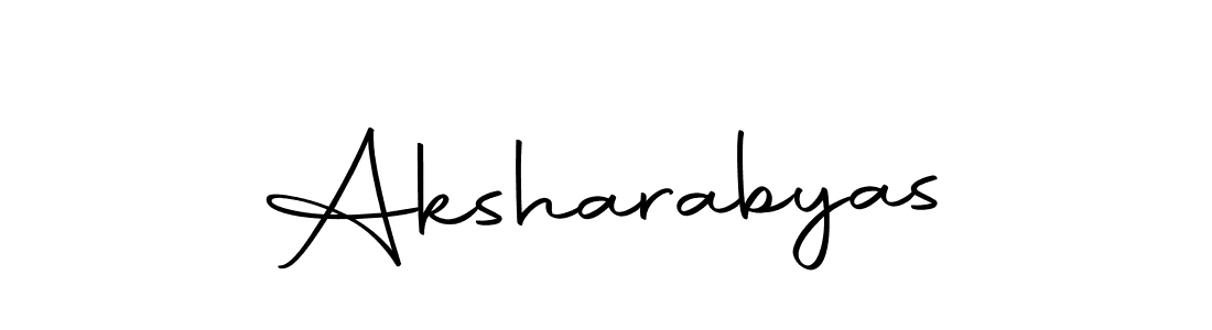 How to make Aksharabyas name signature. Use Autography-DOLnW style for creating short signs online. This is the latest handwritten sign. Aksharabyas signature style 10 images and pictures png