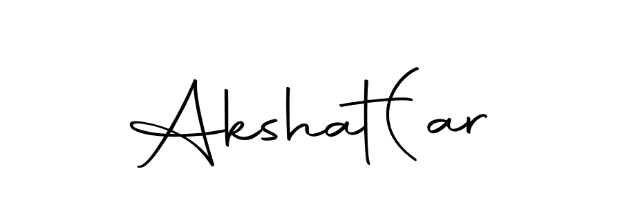 Make a beautiful signature design for name Akshat(ar. With this signature (Autography-DOLnW) style, you can create a handwritten signature for free. Akshat(ar signature style 10 images and pictures png