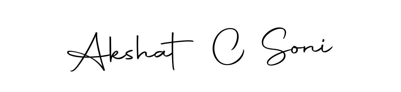 Use a signature maker to create a handwritten signature online. With this signature software, you can design (Autography-DOLnW) your own signature for name Akshat C Soni. Akshat C Soni signature style 10 images and pictures png