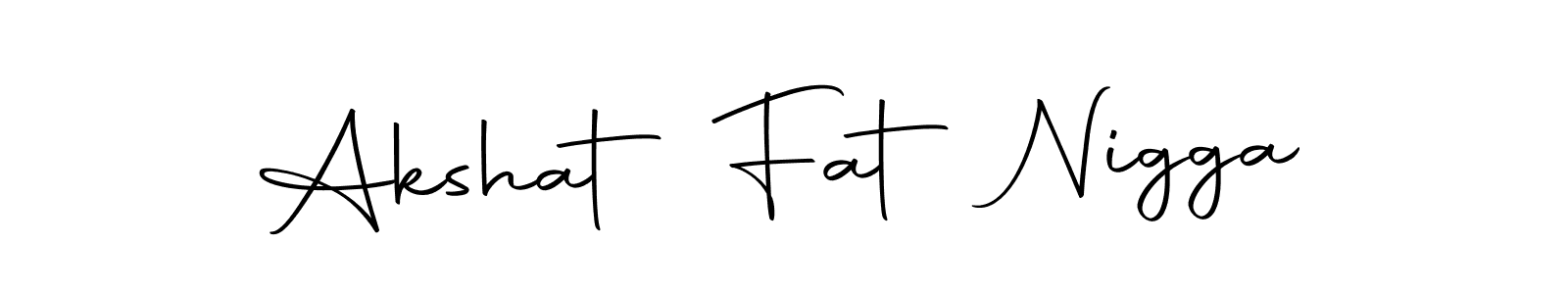 Make a beautiful signature design for name Akshat Fat Nigga. Use this online signature maker to create a handwritten signature for free. Akshat Fat Nigga signature style 10 images and pictures png