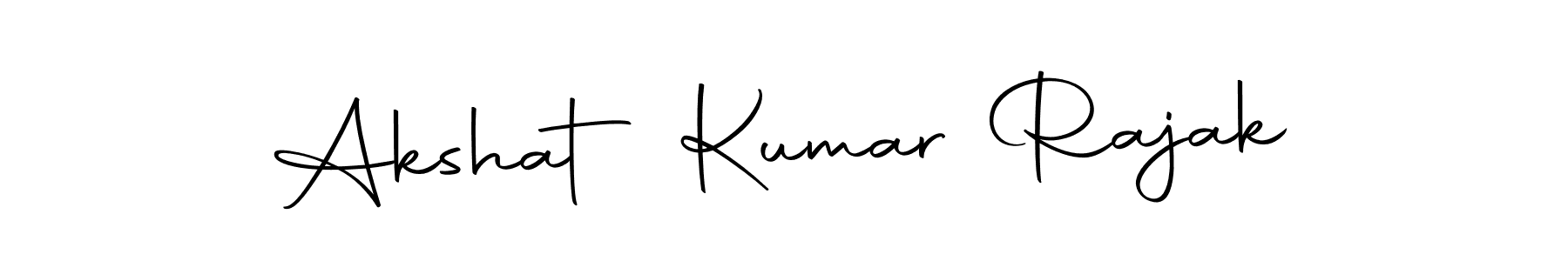 How to make Akshat Kumar Rajak name signature. Use Autography-DOLnW style for creating short signs online. This is the latest handwritten sign. Akshat Kumar Rajak signature style 10 images and pictures png