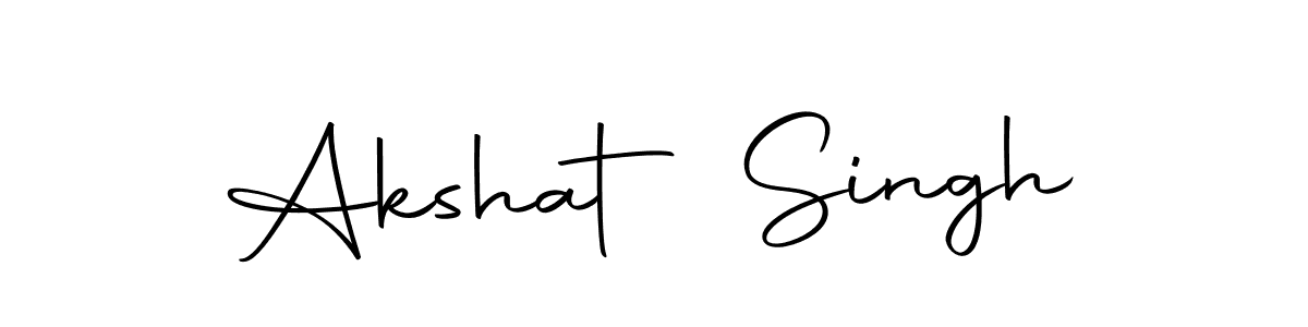 Use a signature maker to create a handwritten signature online. With this signature software, you can design (Autography-DOLnW) your own signature for name Akshat Singh. Akshat Singh signature style 10 images and pictures png