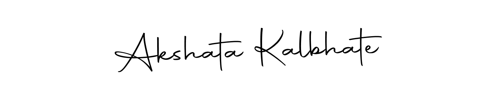 Also we have Akshata Kalbhate name is the best signature style. Create professional handwritten signature collection using Autography-DOLnW autograph style. Akshata Kalbhate signature style 10 images and pictures png