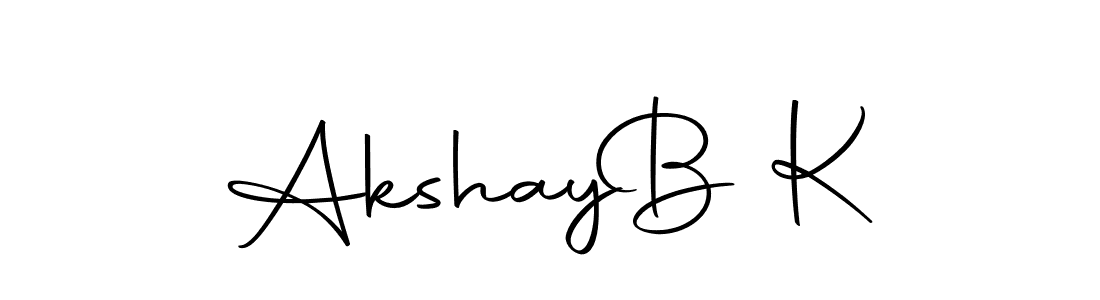 Also we have Akshay  B K name is the best signature style. Create professional handwritten signature collection using Autography-DOLnW autograph style. Akshay  B K signature style 10 images and pictures png