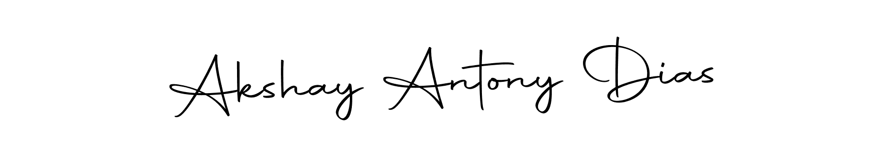 The best way (Autography-DOLnW) to make a short signature is to pick only two or three words in your name. The name Akshay Antony Dias include a total of six letters. For converting this name. Akshay Antony Dias signature style 10 images and pictures png