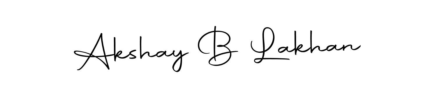 Make a beautiful signature design for name Akshay B Lakhan. Use this online signature maker to create a handwritten signature for free. Akshay B Lakhan signature style 10 images and pictures png