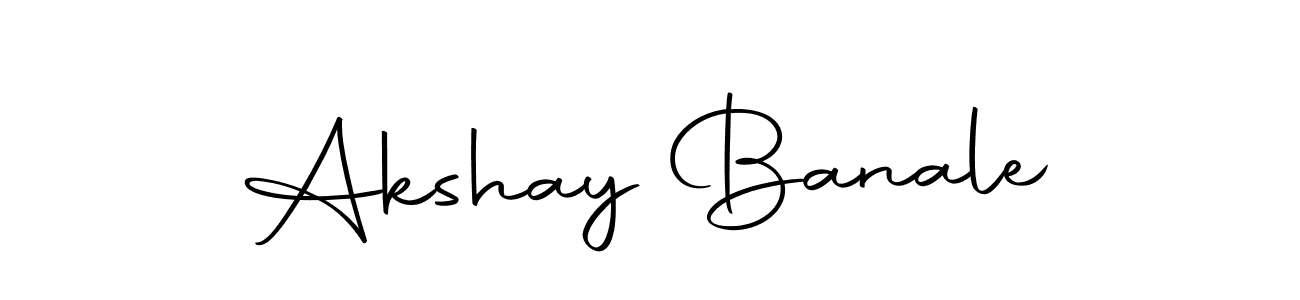 Create a beautiful signature design for name Akshay Banale. With this signature (Autography-DOLnW) fonts, you can make a handwritten signature for free. Akshay Banale signature style 10 images and pictures png