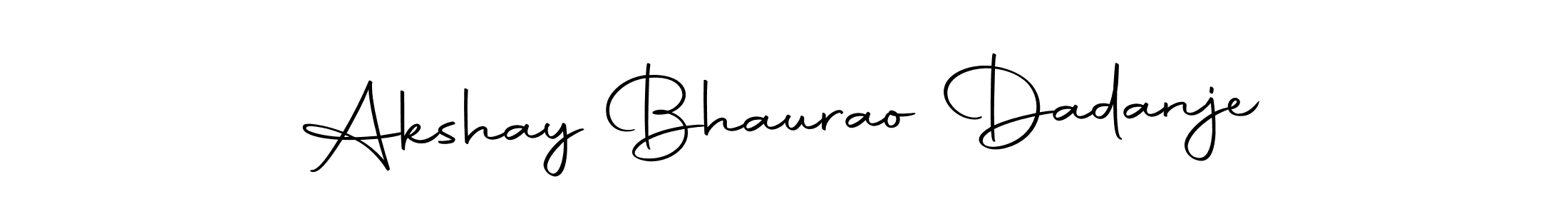 Similarly Autography-DOLnW is the best handwritten signature design. Signature creator online .You can use it as an online autograph creator for name Akshay Bhaurao Dadanje. Akshay Bhaurao Dadanje signature style 10 images and pictures png