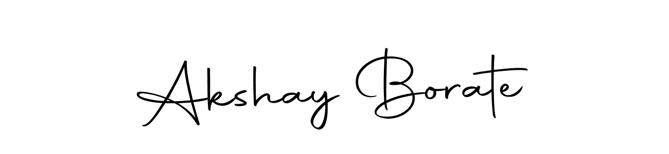 Make a beautiful signature design for name Akshay Borate. Use this online signature maker to create a handwritten signature for free. Akshay Borate signature style 10 images and pictures png