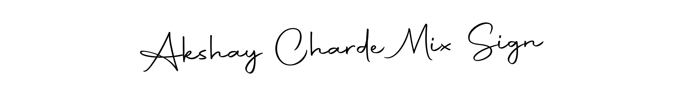 How to make Akshay Charde Mix Sign signature? Autography-DOLnW is a professional autograph style. Create handwritten signature for Akshay Charde Mix Sign name. Akshay Charde Mix Sign signature style 10 images and pictures png