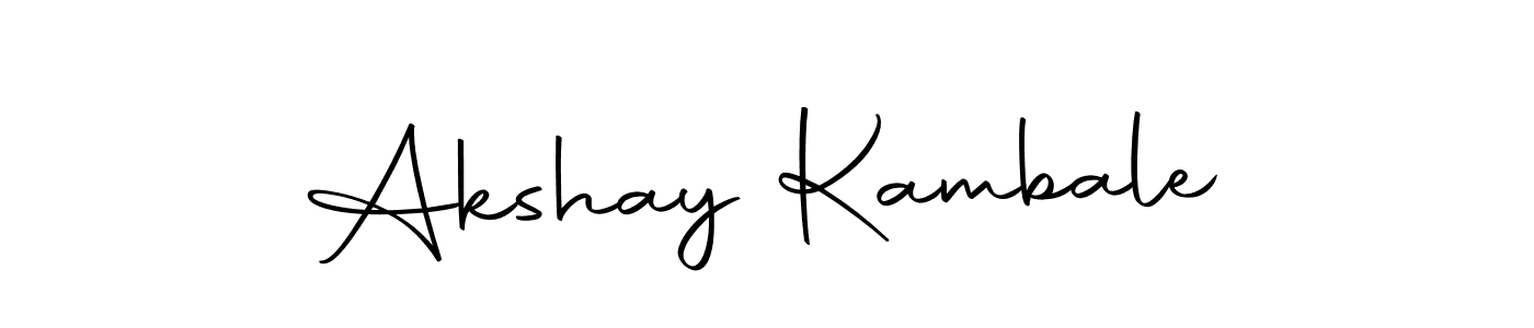 Make a beautiful signature design for name Akshay Kambale. With this signature (Autography-DOLnW) style, you can create a handwritten signature for free. Akshay Kambale signature style 10 images and pictures png