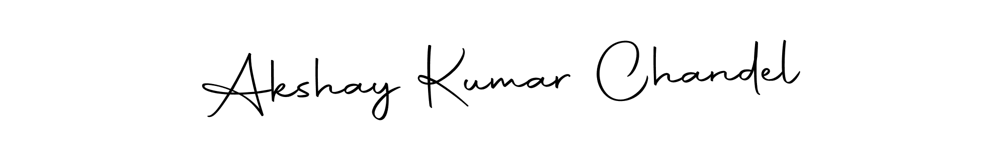 How to make Akshay Kumar Chandel signature? Autography-DOLnW is a professional autograph style. Create handwritten signature for Akshay Kumar Chandel name. Akshay Kumar Chandel signature style 10 images and pictures png