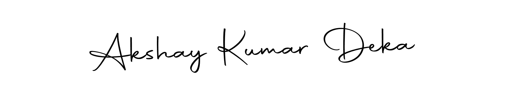 Make a beautiful signature design for name Akshay Kumar Deka. Use this online signature maker to create a handwritten signature for free. Akshay Kumar Deka signature style 10 images and pictures png