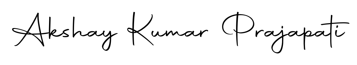 Make your name Akshay Kumar Prajapati memorable on every contract using Autography-DOLnW autograph style. Instant transparent background export available. Akshay Kumar Prajapati signature style 10 images and pictures png