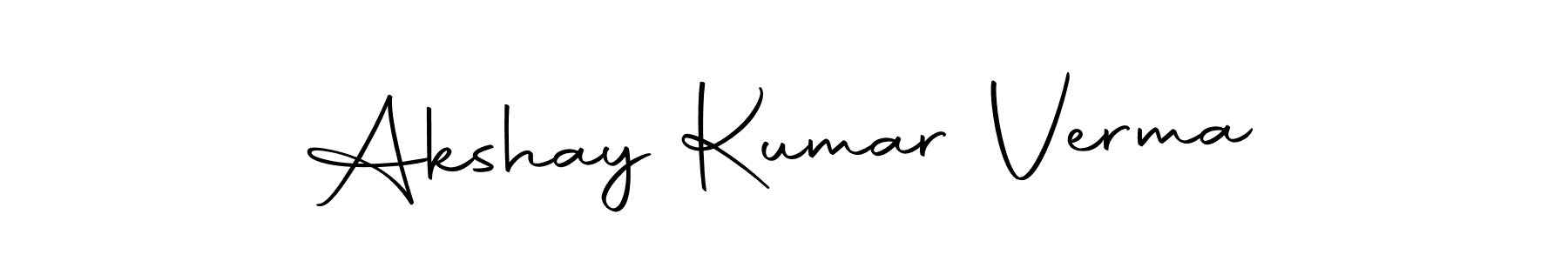 Make a beautiful signature design for name Akshay Kumar Verma. Use this online signature maker to create a handwritten signature for free. Akshay Kumar Verma signature style 10 images and pictures png