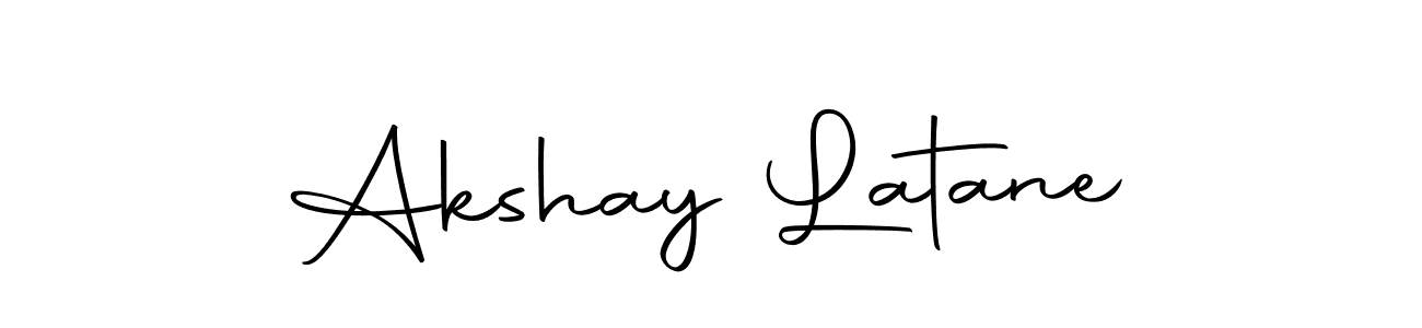 The best way (Autography-DOLnW) to make a short signature is to pick only two or three words in your name. The name Akshay Latane include a total of six letters. For converting this name. Akshay Latane signature style 10 images and pictures png