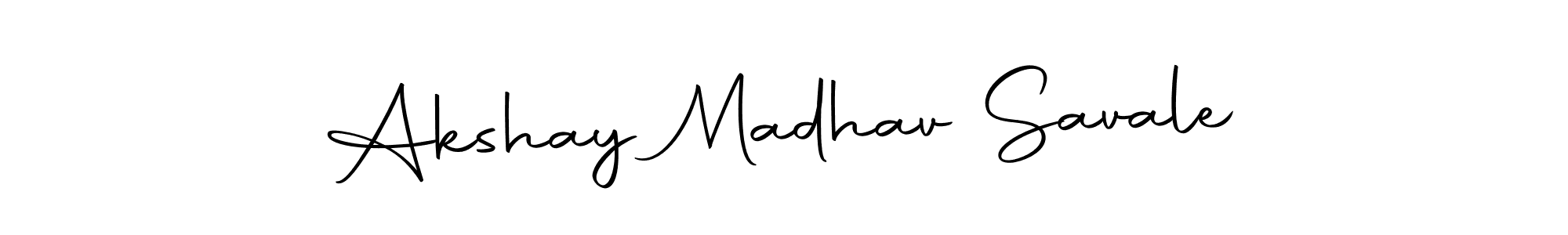 Make a beautiful signature design for name Akshay Madhav Savale. With this signature (Autography-DOLnW) style, you can create a handwritten signature for free. Akshay Madhav Savale signature style 10 images and pictures png
