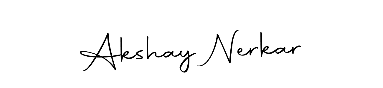 How to make Akshay Nerkar signature? Autography-DOLnW is a professional autograph style. Create handwritten signature for Akshay Nerkar name. Akshay Nerkar signature style 10 images and pictures png