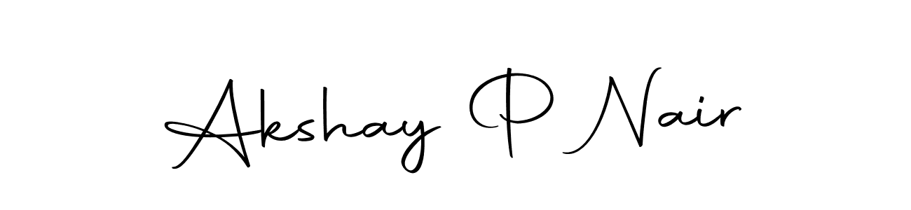 Also we have Akshay P Nair name is the best signature style. Create professional handwritten signature collection using Autography-DOLnW autograph style. Akshay P Nair signature style 10 images and pictures png