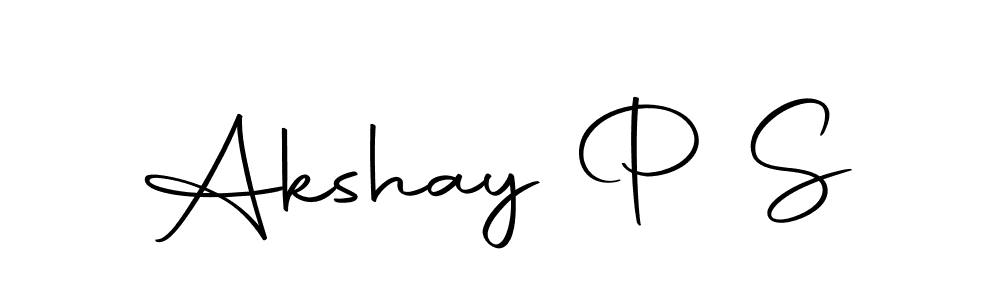 Make a short Akshay P S signature style. Manage your documents anywhere anytime using Autography-DOLnW. Create and add eSignatures, submit forms, share and send files easily. Akshay P S signature style 10 images and pictures png