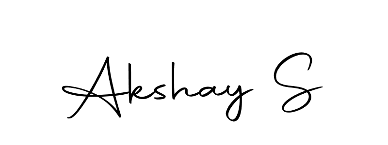 Akshay S stylish signature style. Best Handwritten Sign (Autography-DOLnW) for my name. Handwritten Signature Collection Ideas for my name Akshay S. Akshay S signature style 10 images and pictures png