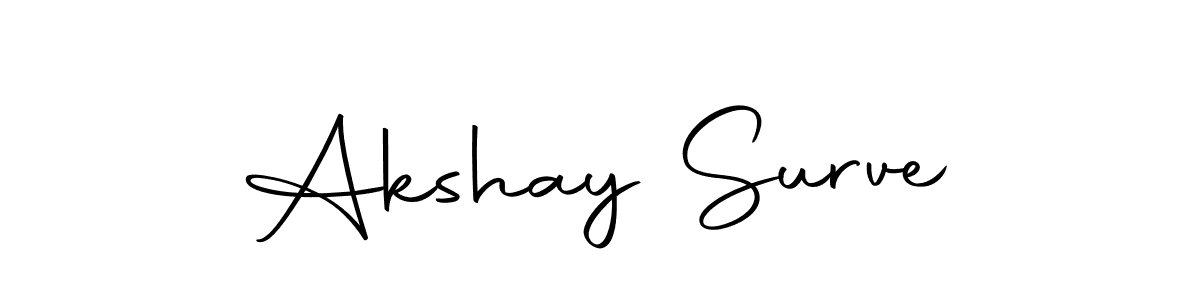 Akshay Surve stylish signature style. Best Handwritten Sign (Autography-DOLnW) for my name. Handwritten Signature Collection Ideas for my name Akshay Surve. Akshay Surve signature style 10 images and pictures png