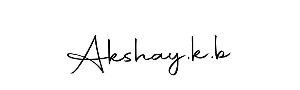 Make a short Akshay.k.b signature style. Manage your documents anywhere anytime using Autography-DOLnW. Create and add eSignatures, submit forms, share and send files easily. Akshay.k.b signature style 10 images and pictures png