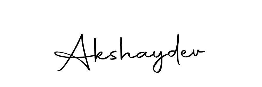 Also we have Akshaydev name is the best signature style. Create professional handwritten signature collection using Autography-DOLnW autograph style. Akshaydev signature style 10 images and pictures png