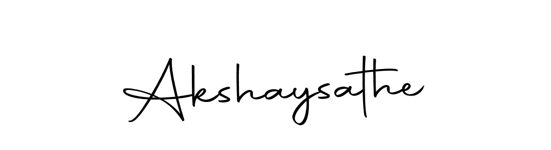 Create a beautiful signature design for name Akshaysathe. With this signature (Autography-DOLnW) fonts, you can make a handwritten signature for free. Akshaysathe signature style 10 images and pictures png