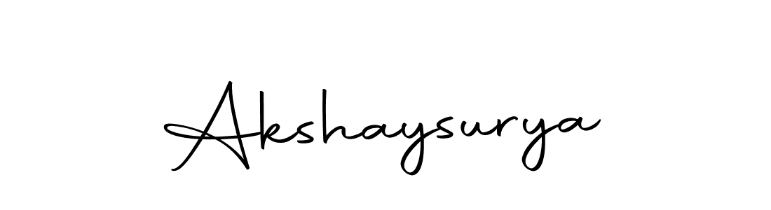 if you are searching for the best signature style for your name Akshaysurya. so please give up your signature search. here we have designed multiple signature styles  using Autography-DOLnW. Akshaysurya signature style 10 images and pictures png