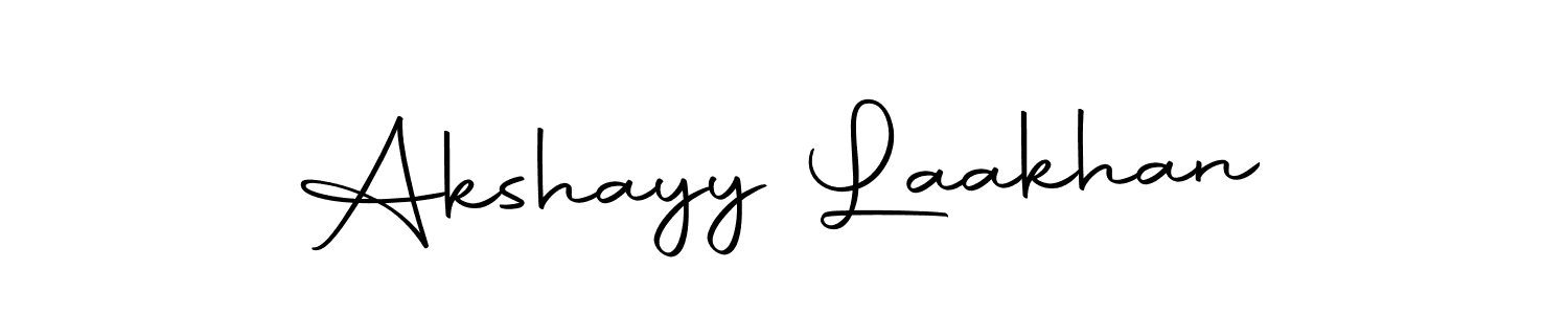 How to make Akshayy Laakhan signature? Autography-DOLnW is a professional autograph style. Create handwritten signature for Akshayy Laakhan name. Akshayy Laakhan signature style 10 images and pictures png