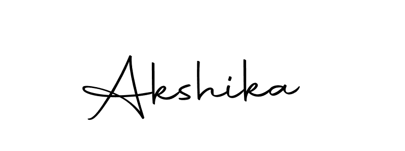 Make a beautiful signature design for name Akshika . Use this online signature maker to create a handwritten signature for free. Akshika  signature style 10 images and pictures png