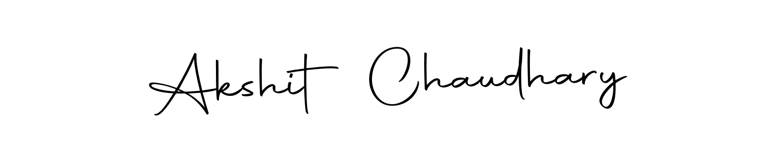 Create a beautiful signature design for name Akshit Chaudhary. With this signature (Autography-DOLnW) fonts, you can make a handwritten signature for free. Akshit Chaudhary signature style 10 images and pictures png