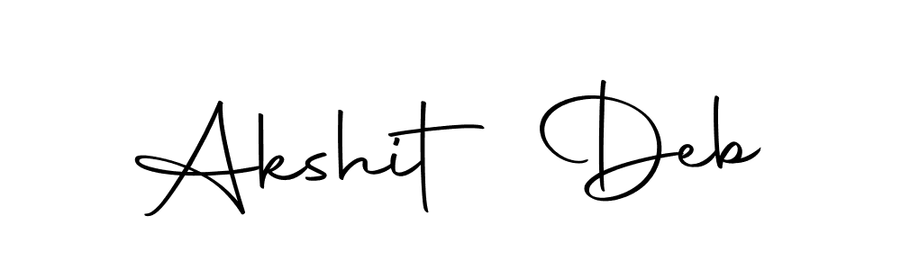 How to make Akshit Deb signature? Autography-DOLnW is a professional autograph style. Create handwritten signature for Akshit Deb name. Akshit Deb signature style 10 images and pictures png