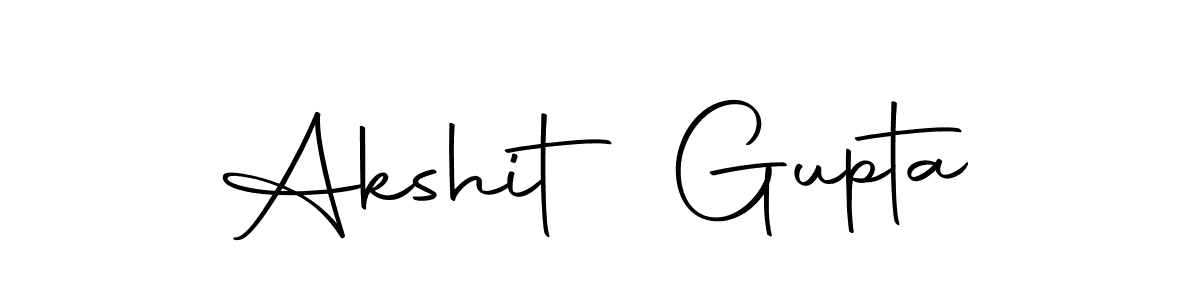 Make a beautiful signature design for name Akshit Gupta. With this signature (Autography-DOLnW) style, you can create a handwritten signature for free. Akshit Gupta signature style 10 images and pictures png