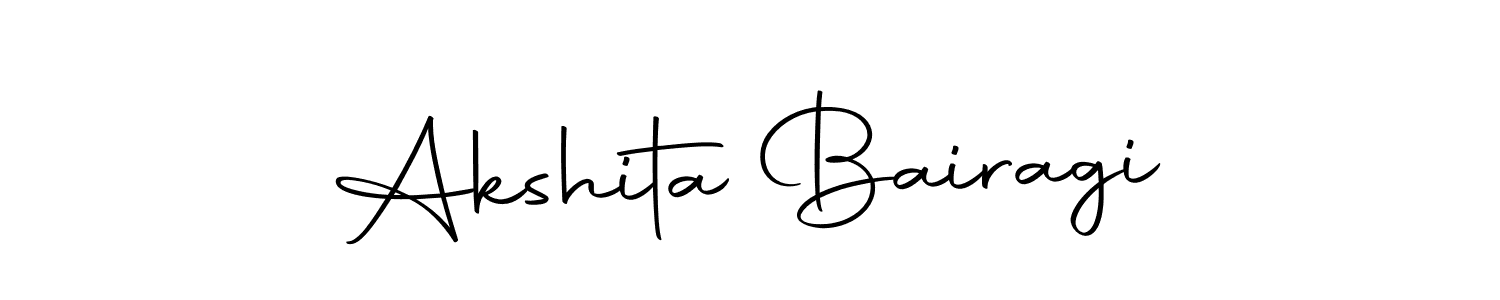 Make a short Akshita Bairagi signature style. Manage your documents anywhere anytime using Autography-DOLnW. Create and add eSignatures, submit forms, share and send files easily. Akshita Bairagi signature style 10 images and pictures png